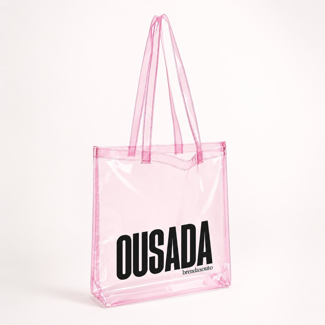 Sacola PVC Transparente Premium
